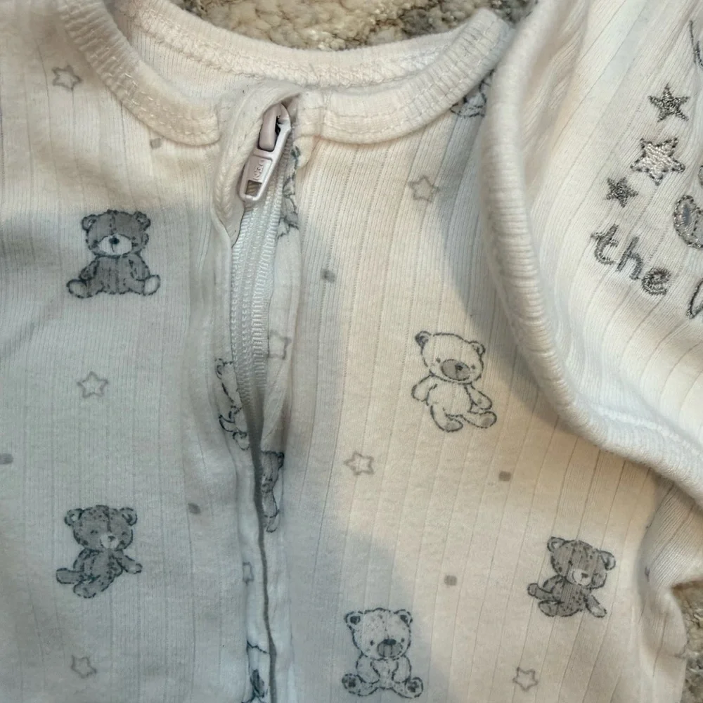 NWOT Little Me Teddy Sleeper Set